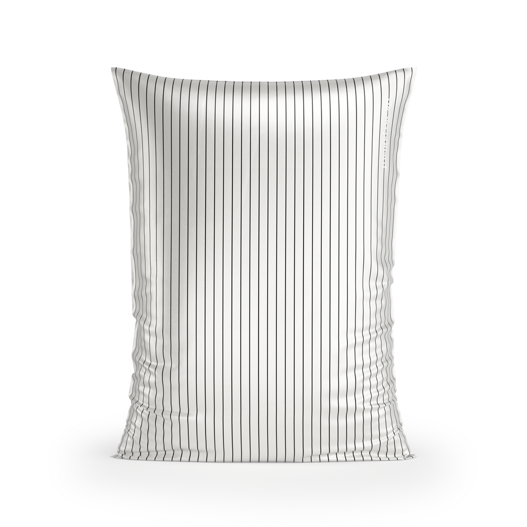 100% Mulberry Silk Pillowcase [22 Momme, 6A Grade] - Nautical Stripe, Standard Size