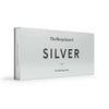 Pure Silk Sleep Mask [100% 6A Mulberry Silk, 22 Momme] - Silver Grey